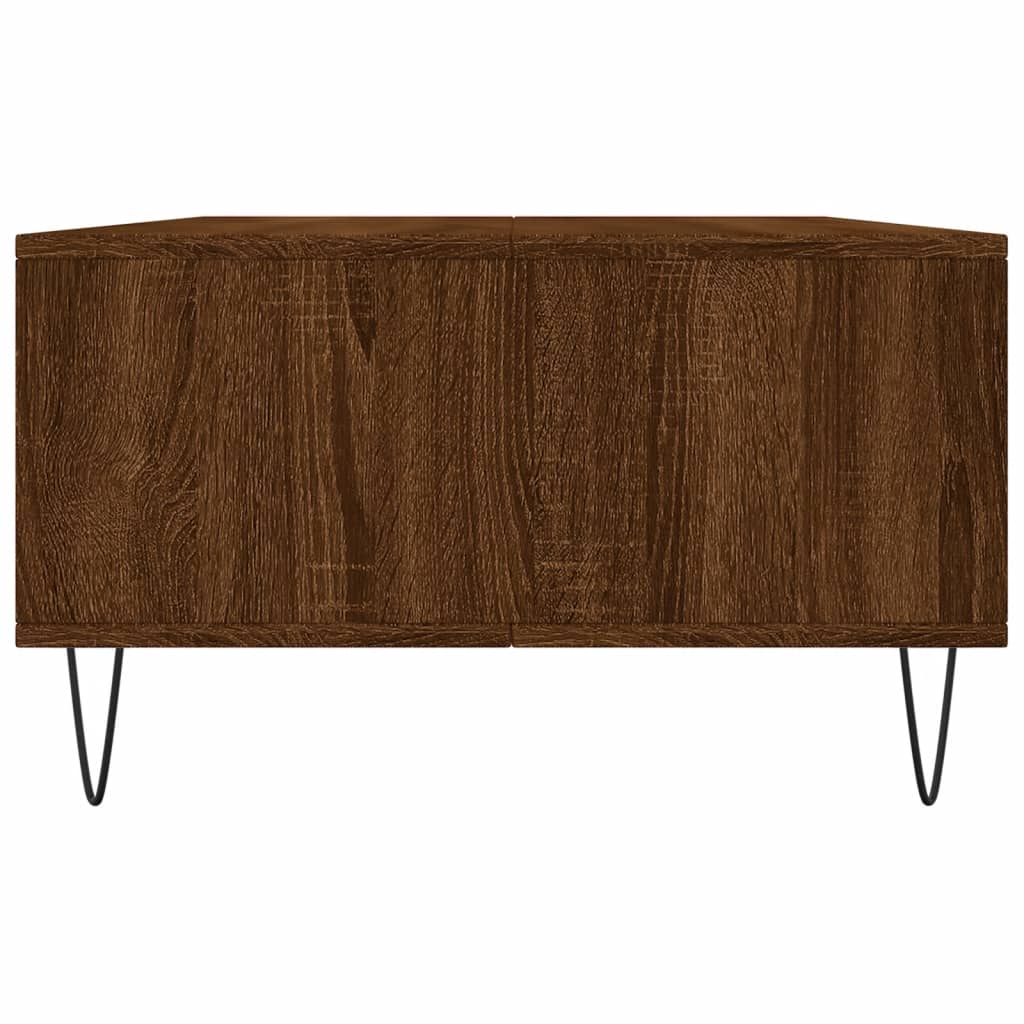 Couchtisch Braun Eichen-Optik 104x60x35 cm Holzwerkstoff - Pazzar.ch