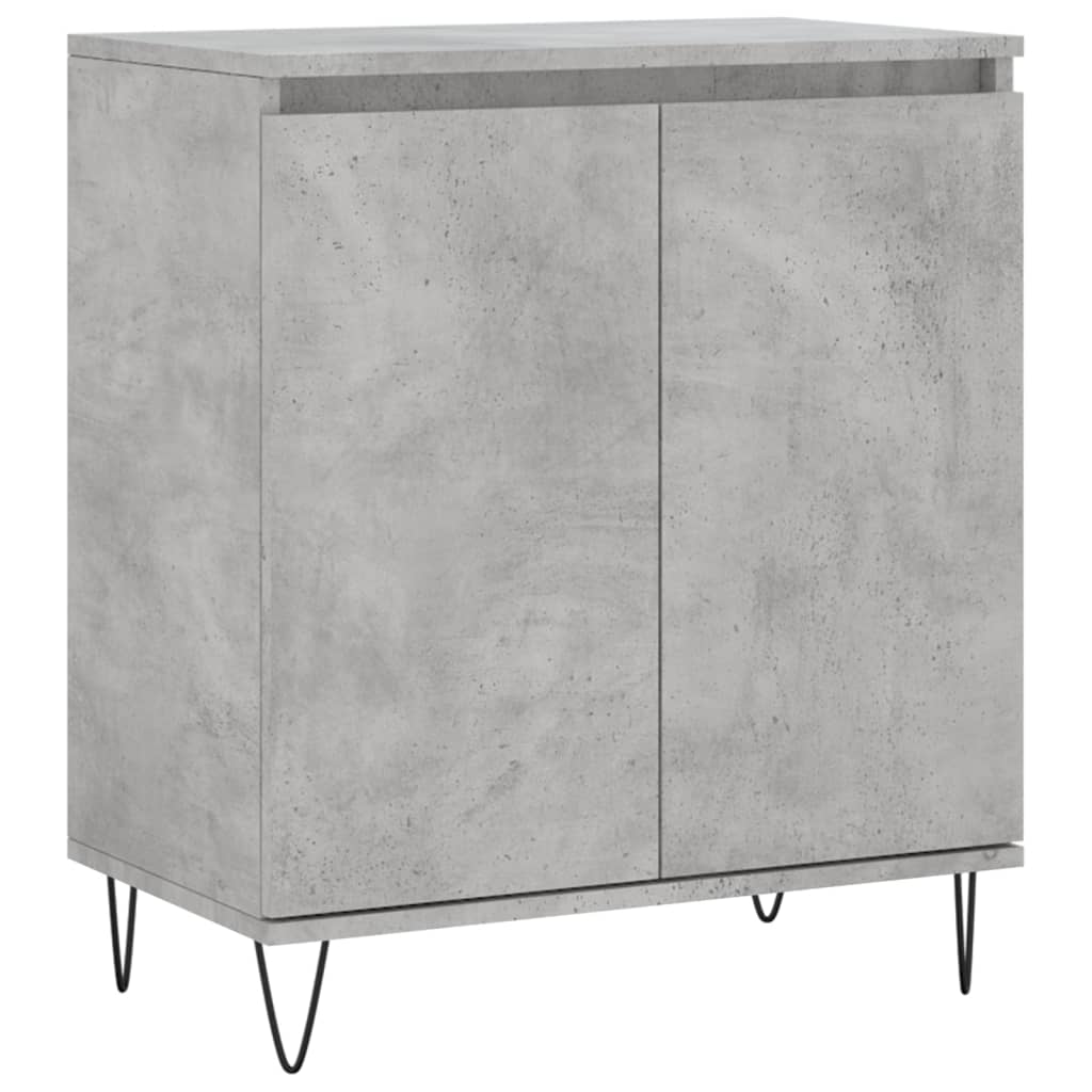Sideboard Betongrau 60x35x70 cm Holzwerkstoff - Pazzar.ch