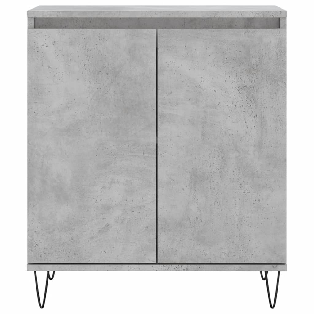 Sideboard Betongrau 60x35x70 cm Holzwerkstoff - Pazzar.ch