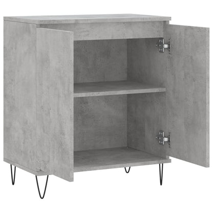Sideboard Betongrau 60x35x70 cm Holzwerkstoff - Pazzar.ch