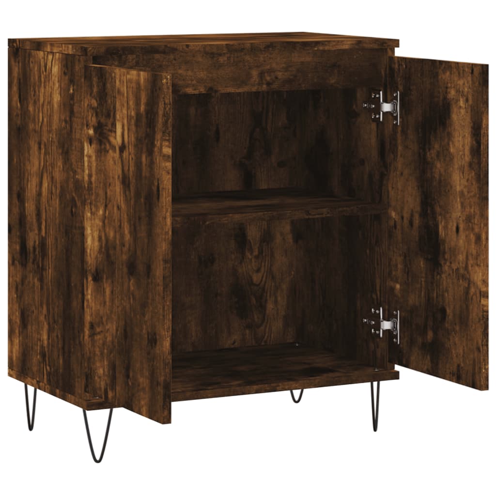 Sideboard Räuchereiche 60x35x70 cm Holzwerkstoff - Pazzar.ch
