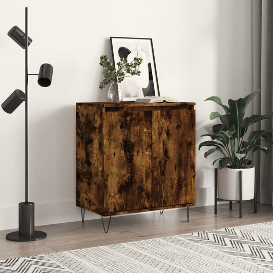 Sideboard Räuchereiche 60x35x70 cm Holzwerkstoff - Pazzar.ch