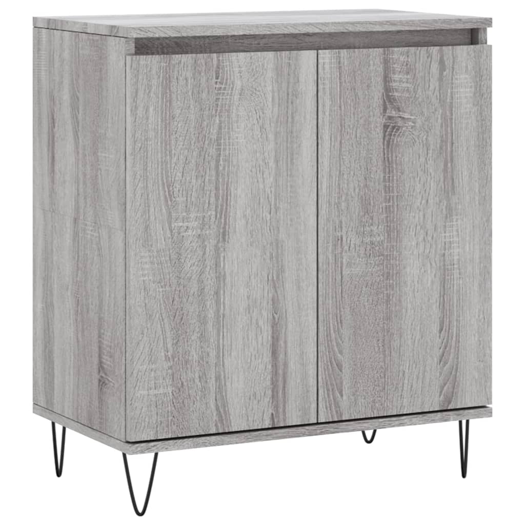 Sideboard Grau Sonoma 60x35x70 cm Holzwerkstoff - Pazzar.ch