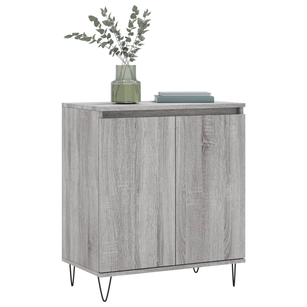 Sideboard Grau Sonoma 60x35x70 cm Holzwerkstoff - Pazzar.ch