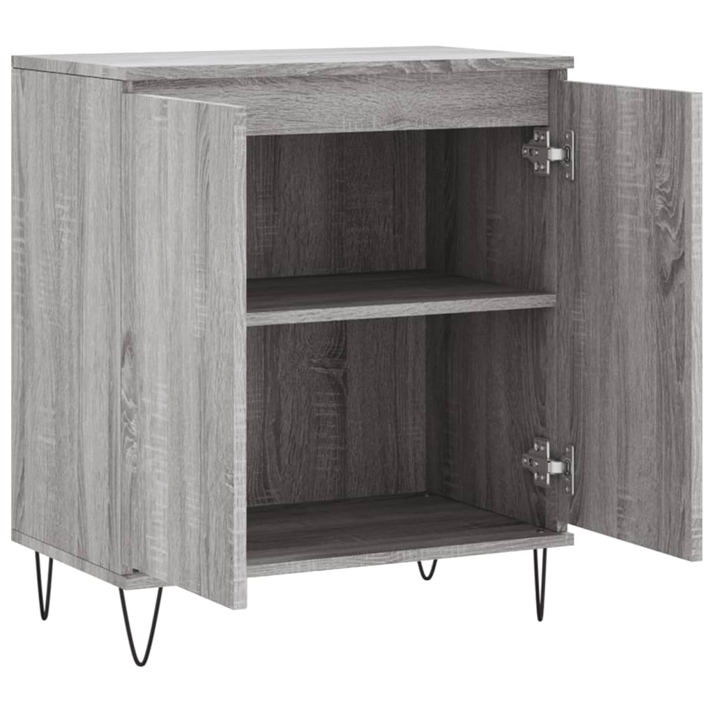 Sideboard Grau Sonoma 60x35x70 cm Holzwerkstoff - Pazzar.ch