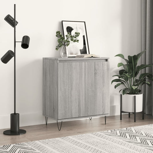 Sideboard Grau Sonoma 60x35x70 cm Holzwerkstoff - Pazzar.ch