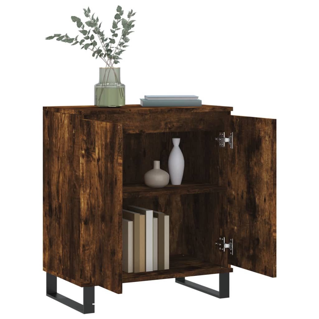 Sideboard Räuchereiche 60x35x70 cm Holzwerkstoff - Pazzar.ch