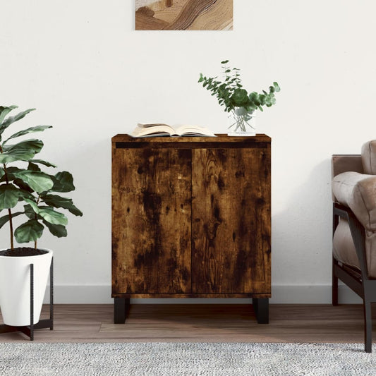 Sideboard Räuchereiche 60x35x70 cm Holzwerkstoff - Pazzar.ch
