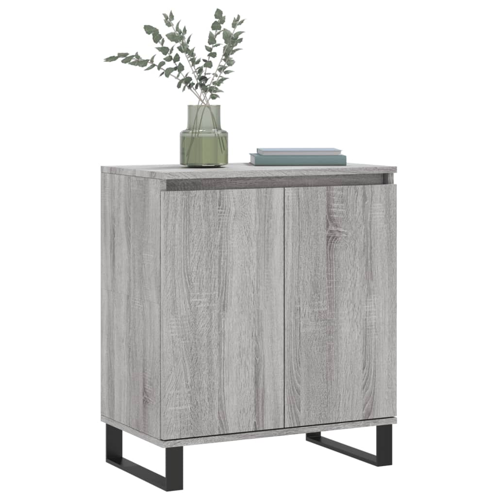 Sideboard Grau Sonoma 60x35x70 cm Holzwerkstoff - Pazzar.ch