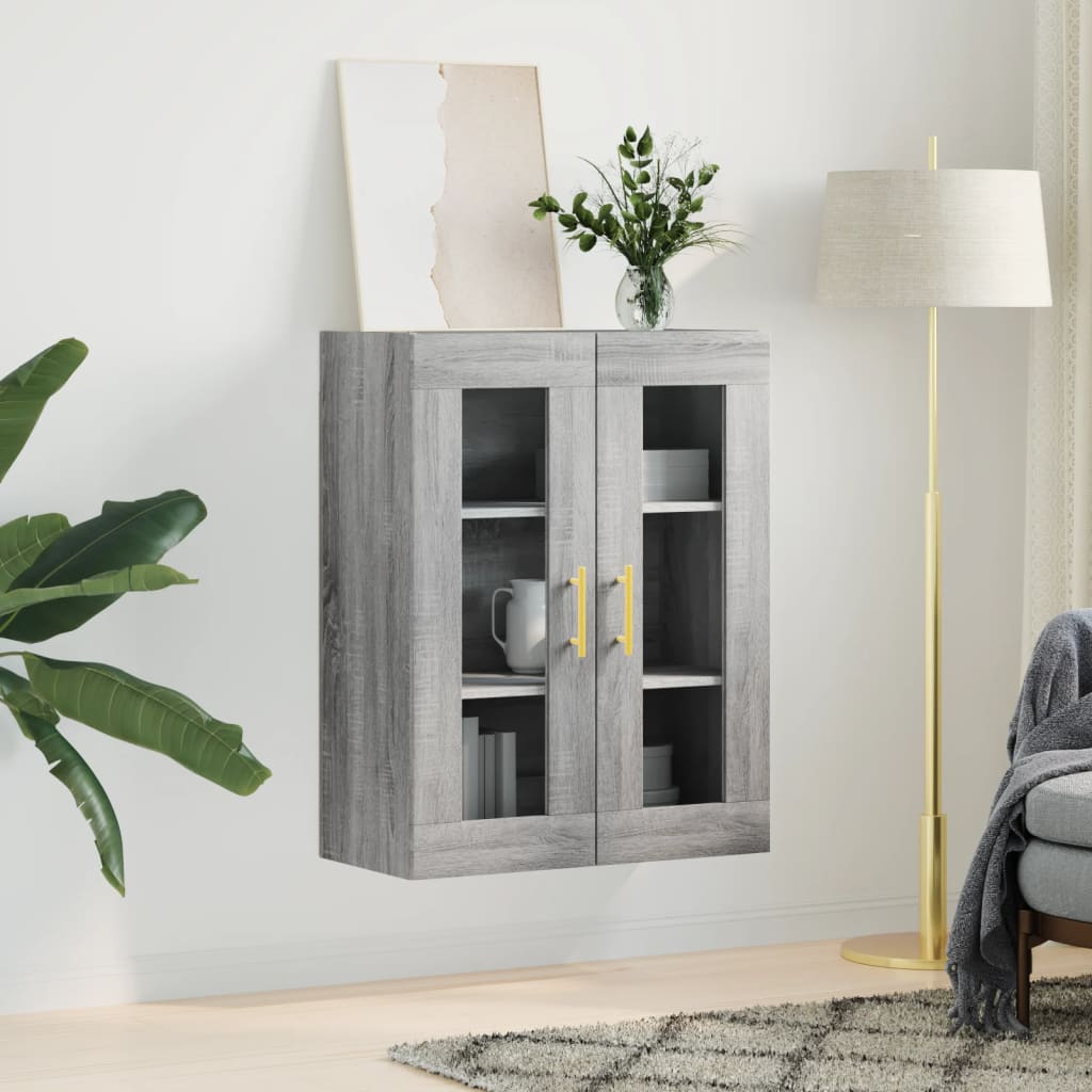 Wandschrank Grau Sonoma 69,5x34x90 cm - Pazzar.ch