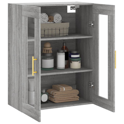 Wandschrank Grau Sonoma 69,5x34x90 cm - Pazzar.ch