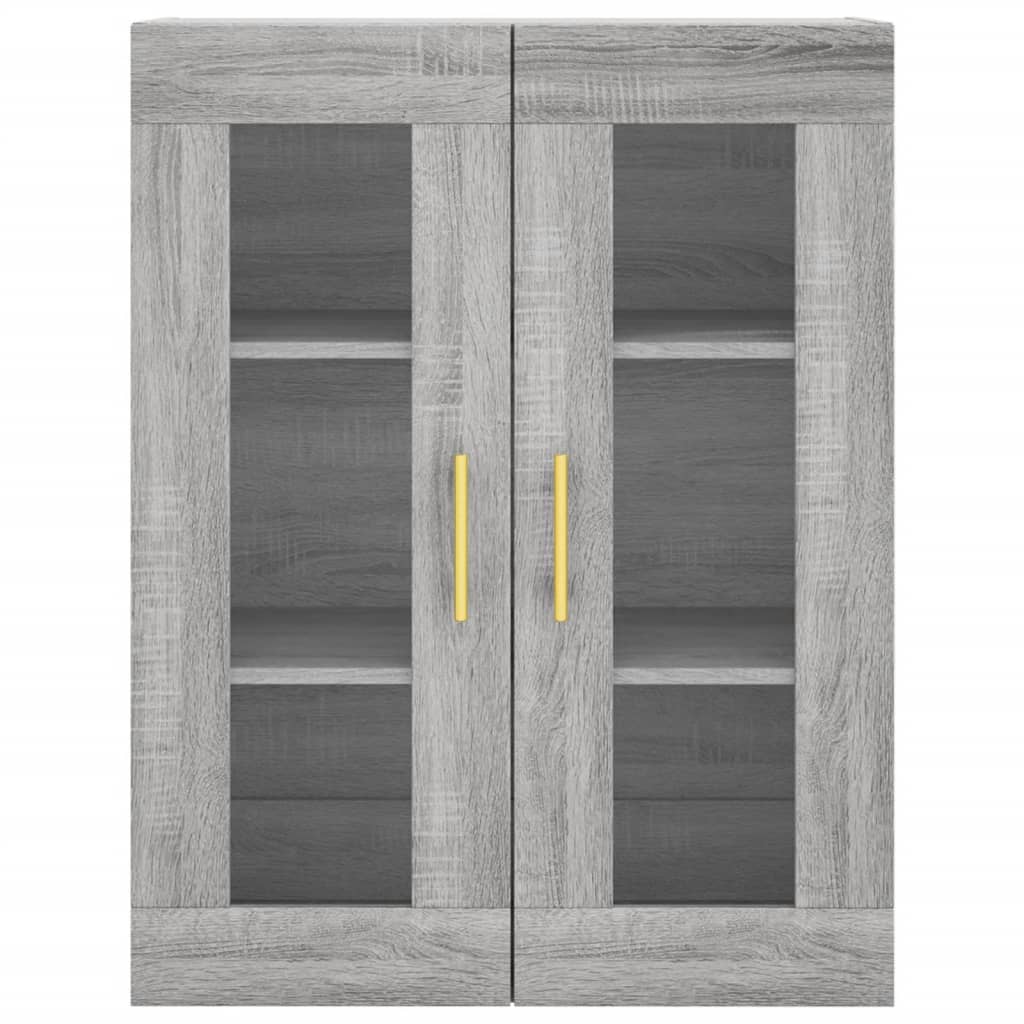 Wandschrank Grau Sonoma 69,5x34x90 cm - Pazzar.ch