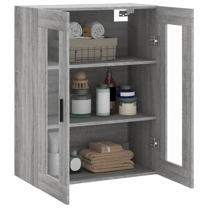 Wandschrank Grau Sonoma 69,5x34x90 cm - Pazzar.ch