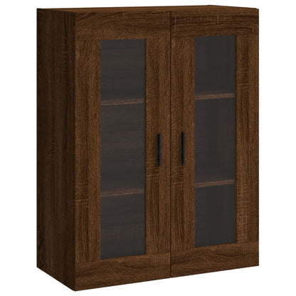 Wandschrank Braun Eichen-Optik 69,5x34x90 cm - Pazzar.ch
