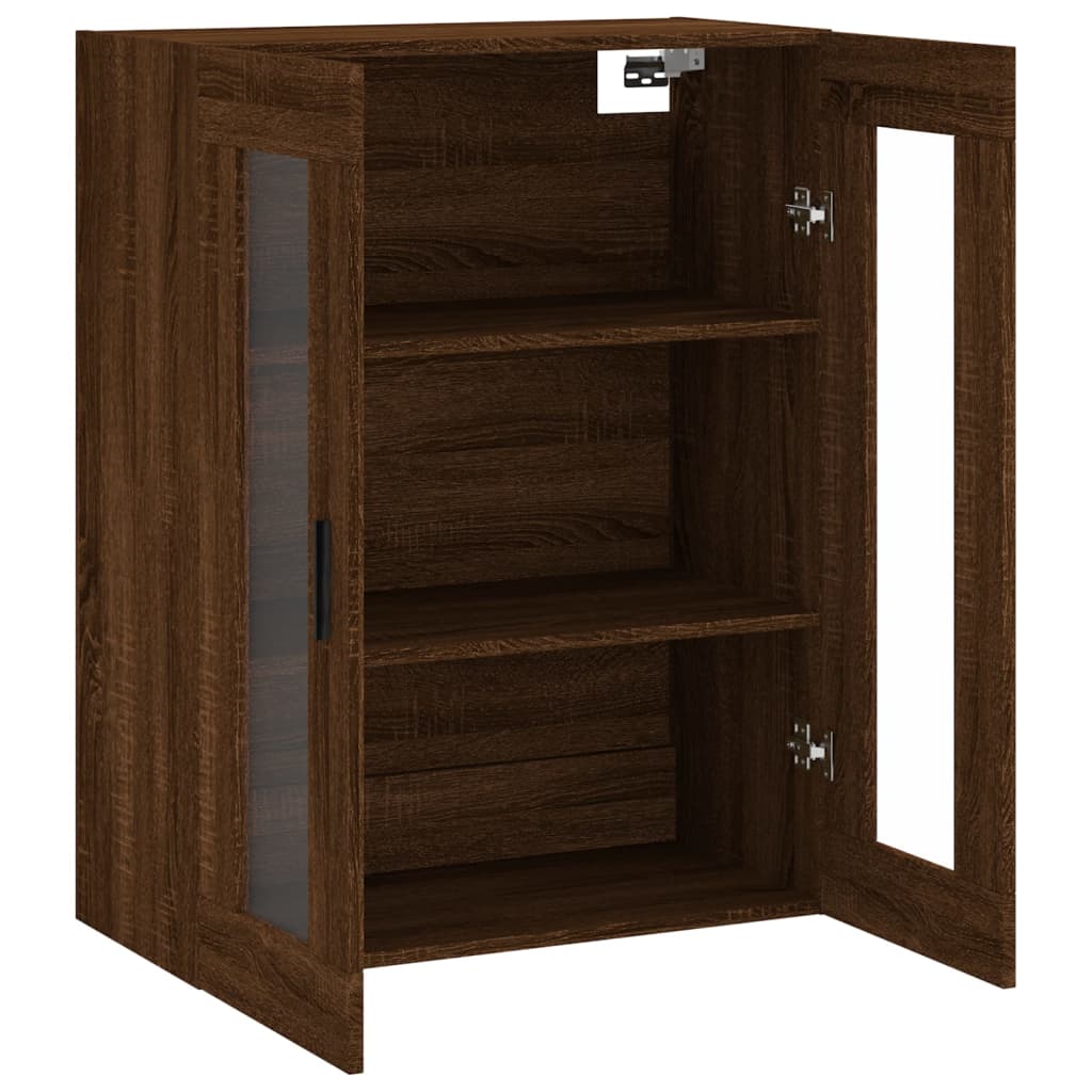 Wandschrank Braun Eichen-Optik 69,5x34x90 cm - Pazzar.ch