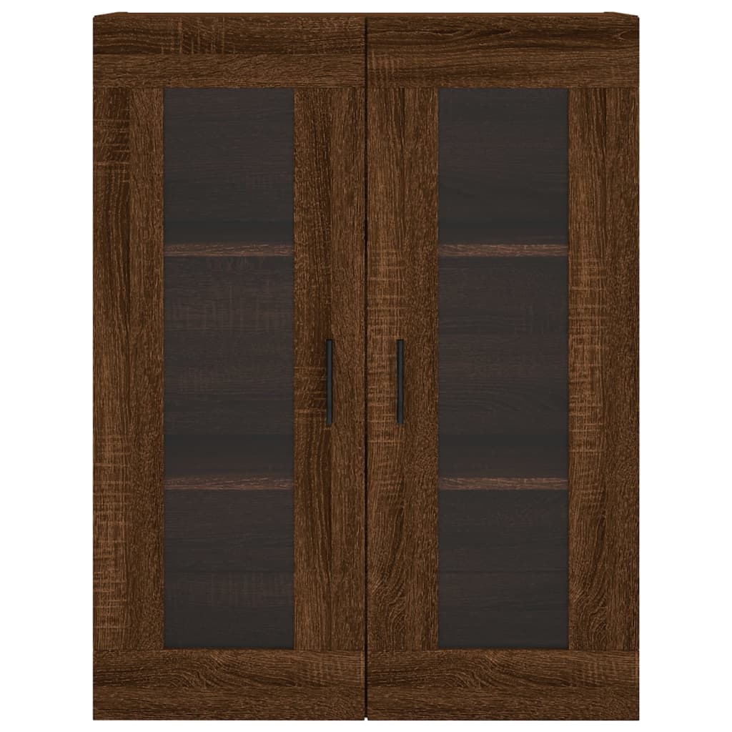 Wandschrank Braun Eichen-Optik 69,5x34x90 cm - Pazzar.ch