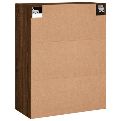 Wandschrank Braun Eichen-Optik 69,5x34x90 cm - Pazzar.ch