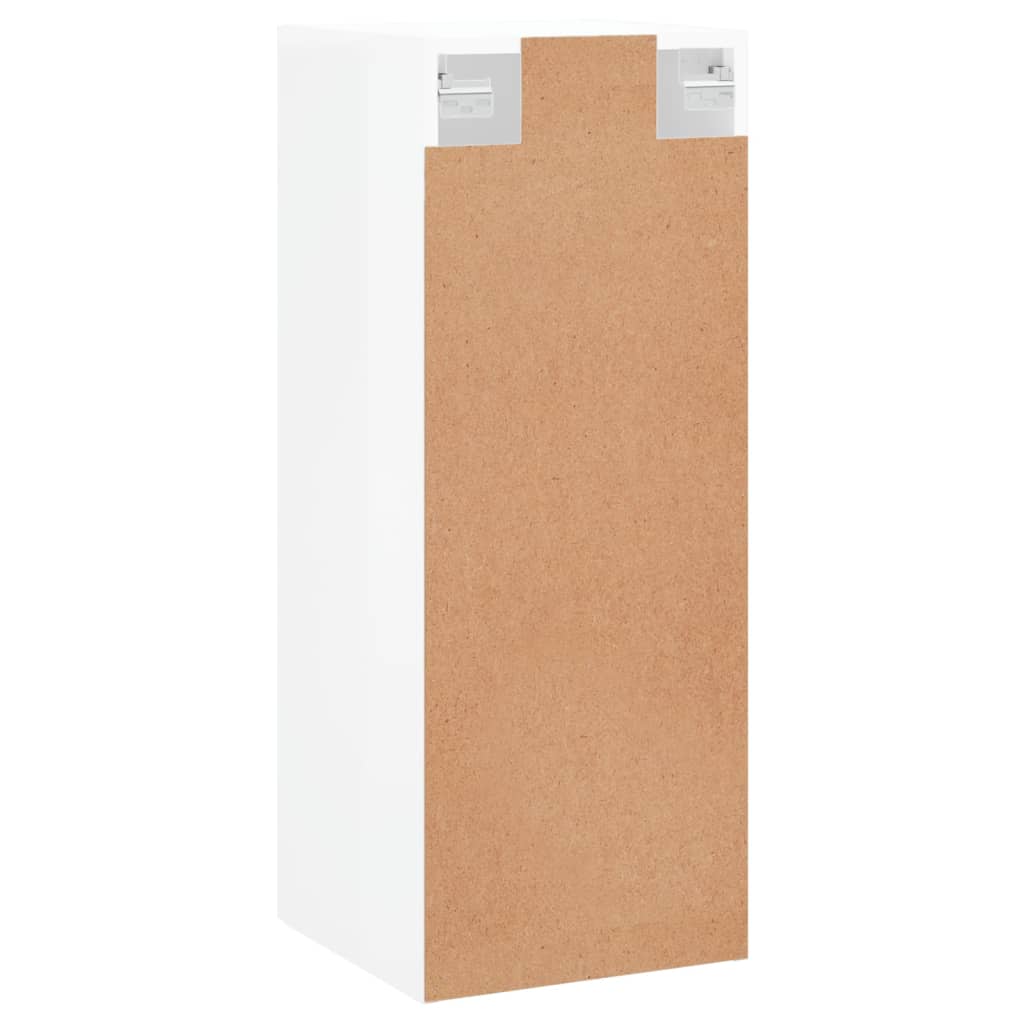 Wandschrank Hochglanz-Weiß 34,5x34x90 cm - Pazzar.ch