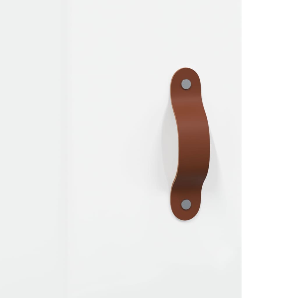 Wandschrank Hochglanz-Weiß 34,5x34x90 cm - Pazzar.ch