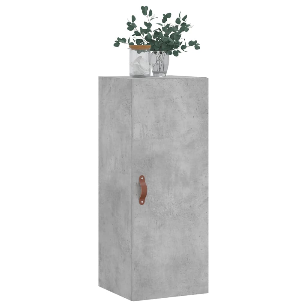 Wandschrank Betongrau 34,5x34x90 cm - Pazzar.ch