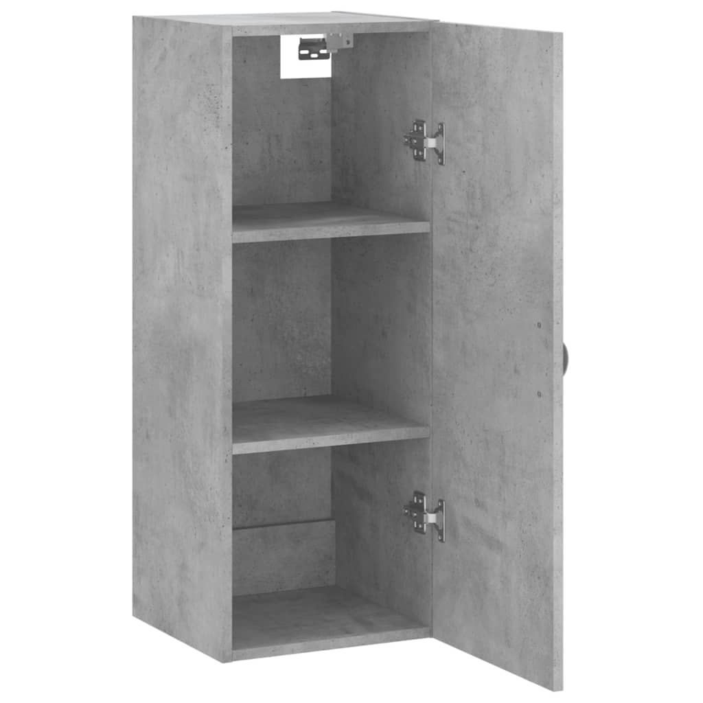 Wandschrank Betongrau 34,5x34x90 cm - Pazzar.ch