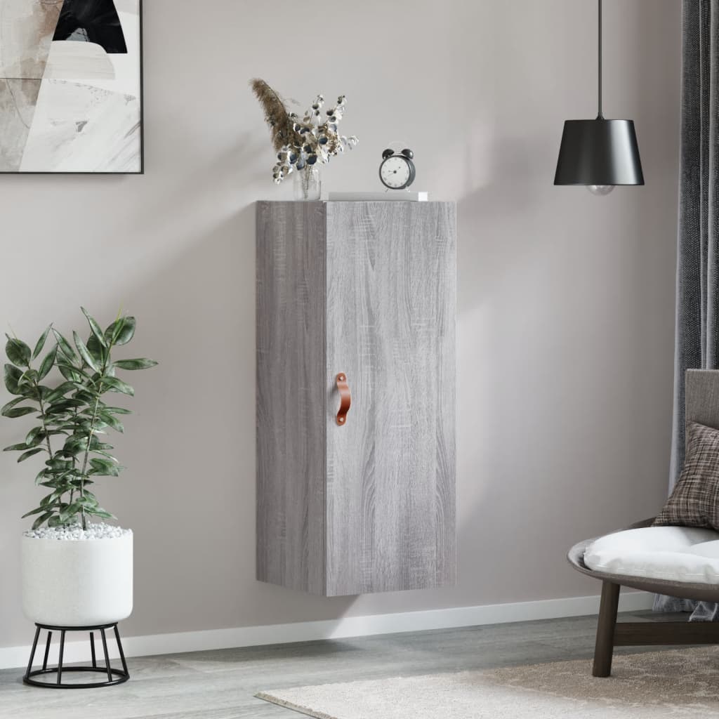 Wandschrank Grau Sonoma 34,5x34x90 cm - Pazzar.ch