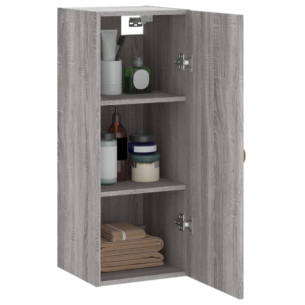 Wandschrank Grau Sonoma 34,5x34x90 cm - Pazzar.ch