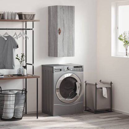 Wandschrank Grau Sonoma 34,5x34x90 cm - Pazzar.ch
