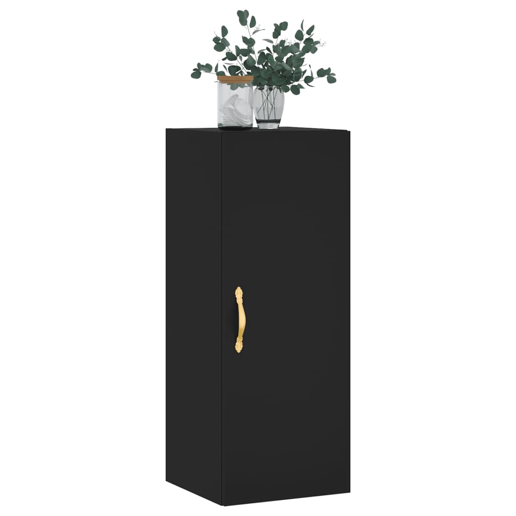 Wandschrank Schwarz 34,5x34x90 cm - Pazzar.ch