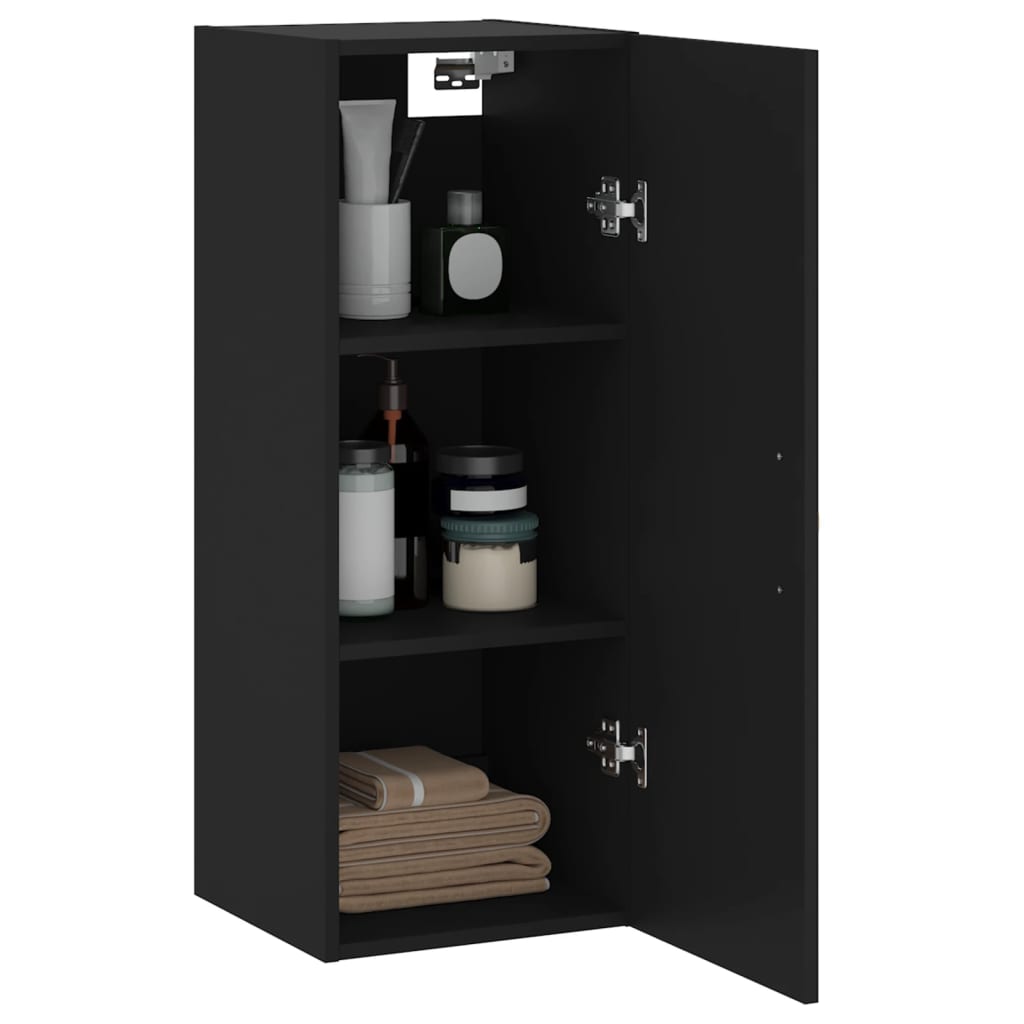 Wandschrank Schwarz 34,5x34x90 cm - Pazzar.ch
