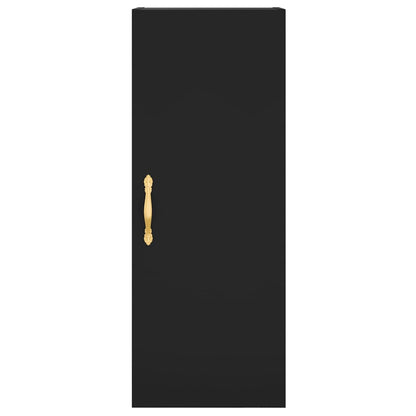 Wandschrank Schwarz 34,5x34x90 cm - Pazzar.ch