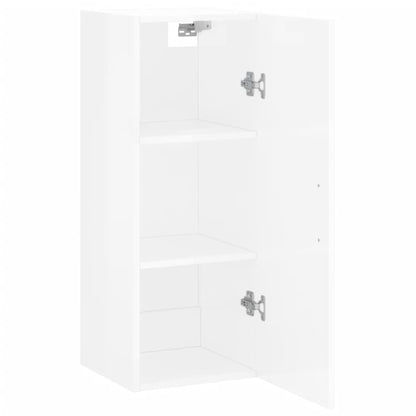 Wandschrank Hochglanz-Weiß 34,5x34x90 cm - Pazzar.ch