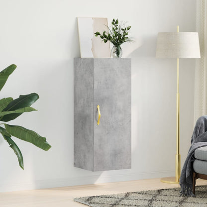 Wandschrank Betongrau 34,5x34x90 cm - Pazzar.ch