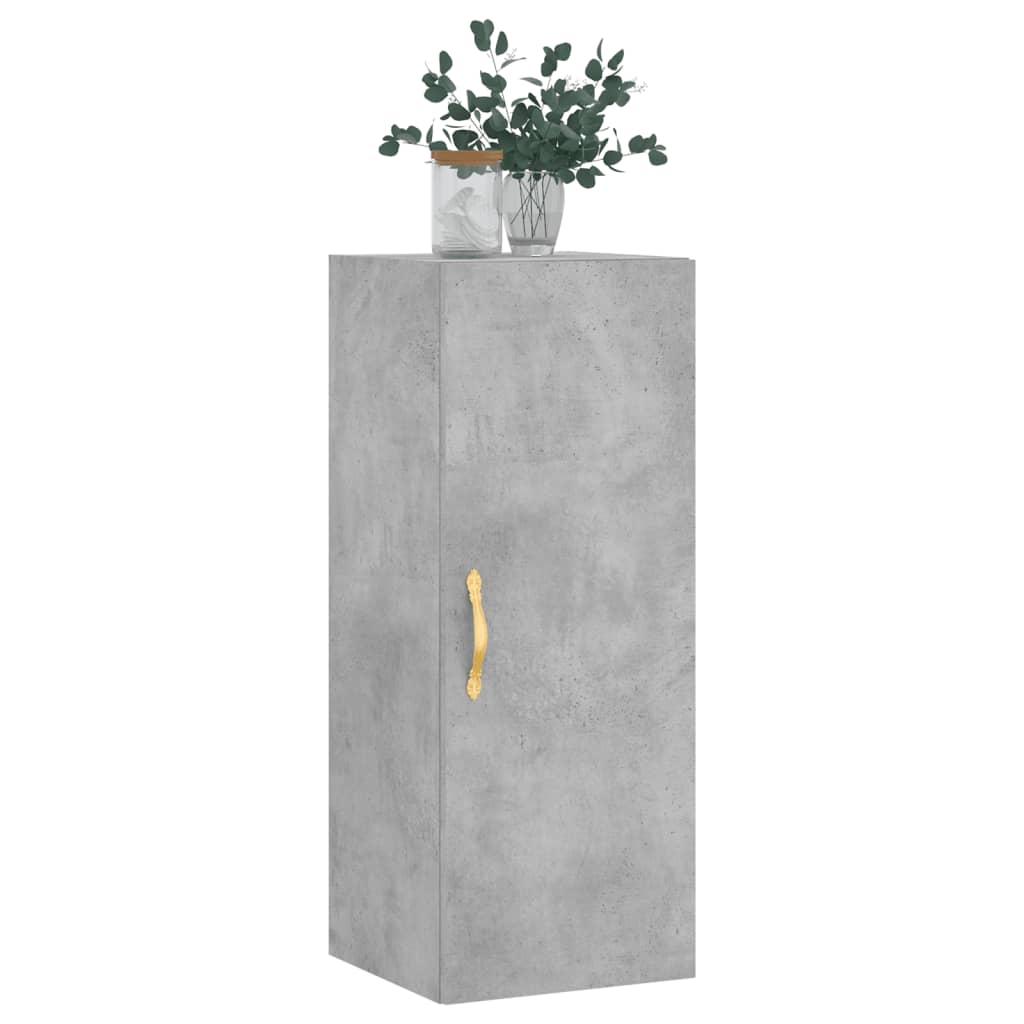 Wandschrank Betongrau 34,5x34x90 cm - Pazzar.ch