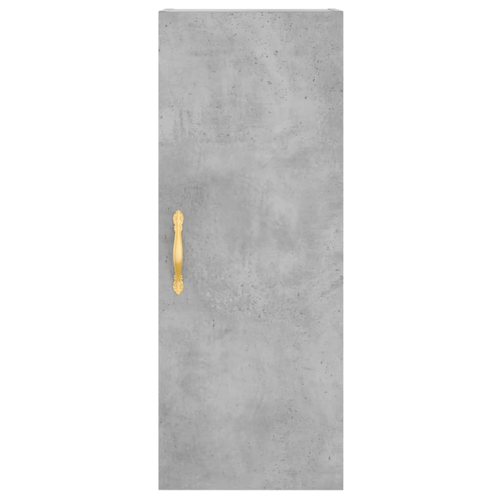 Wandschrank Betongrau 34,5x34x90 cm - Pazzar.ch