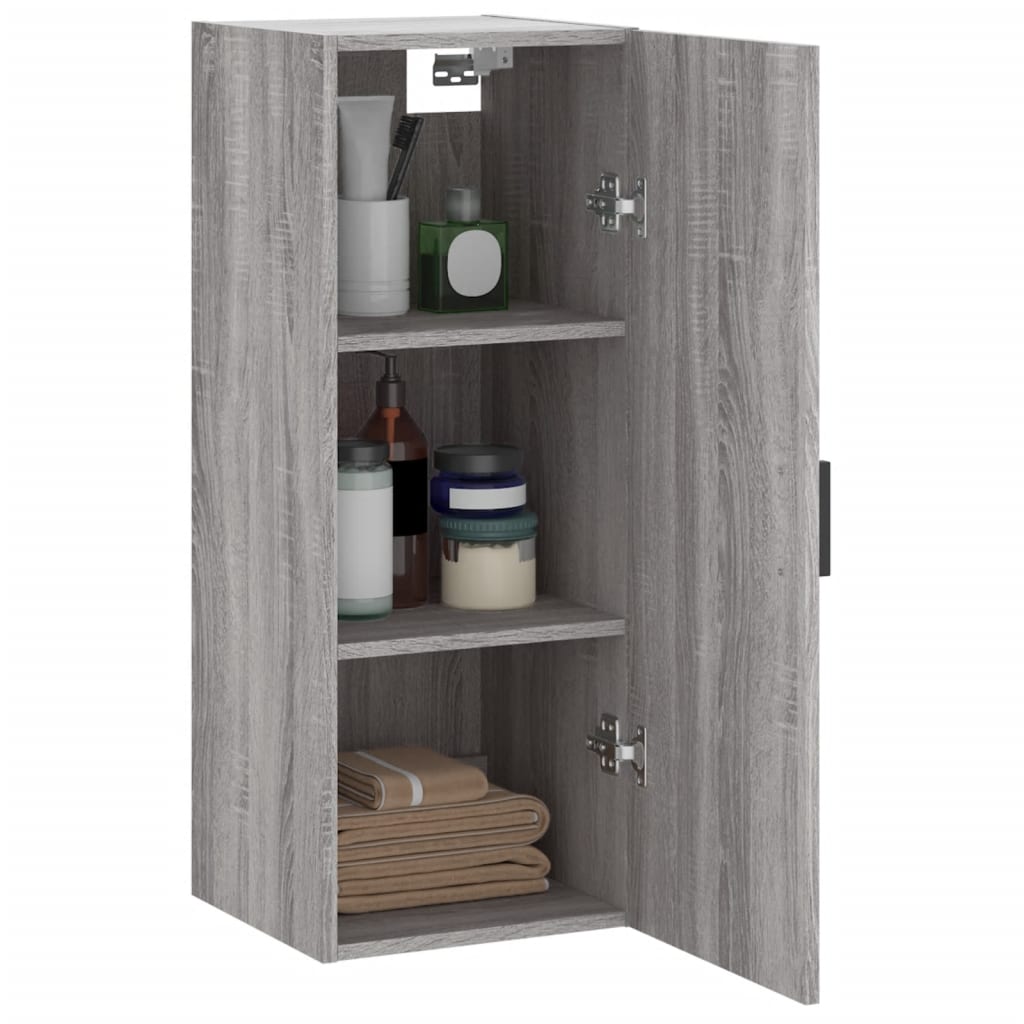 Wandschrank Grau Sonoma 34,5x34x90 cm - Pazzar.ch