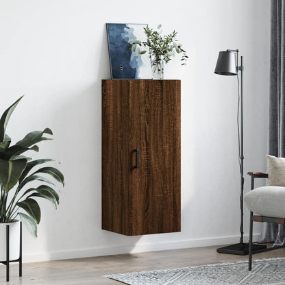Wandschrank Braun Eichen-Optik 34,5x34x90 cm - Pazzar.ch