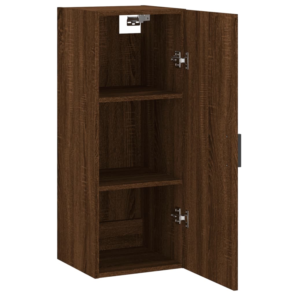 Wandschrank Braun Eichen-Optik 34,5x34x90 cm - Pazzar.ch