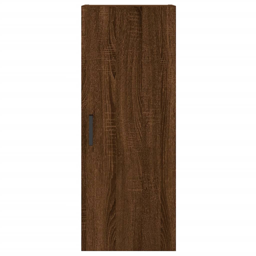 Wandschrank Braun Eichen-Optik 34,5x34x90 cm - Pazzar.ch