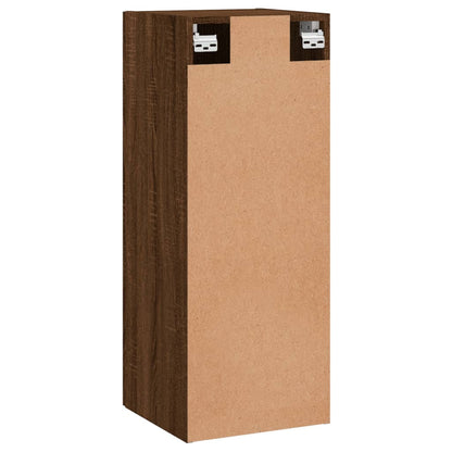Wandschrank Braun Eichen-Optik 34,5x34x90 cm - Pazzar.ch
