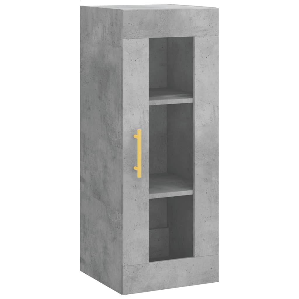 Wandschrank Betongrau 34,5x34x90 cm - Pazzar.ch