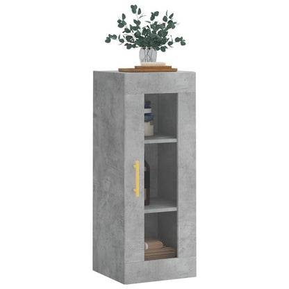 Wandschrank Betongrau 34,5x34x90 cm - Pazzar.ch