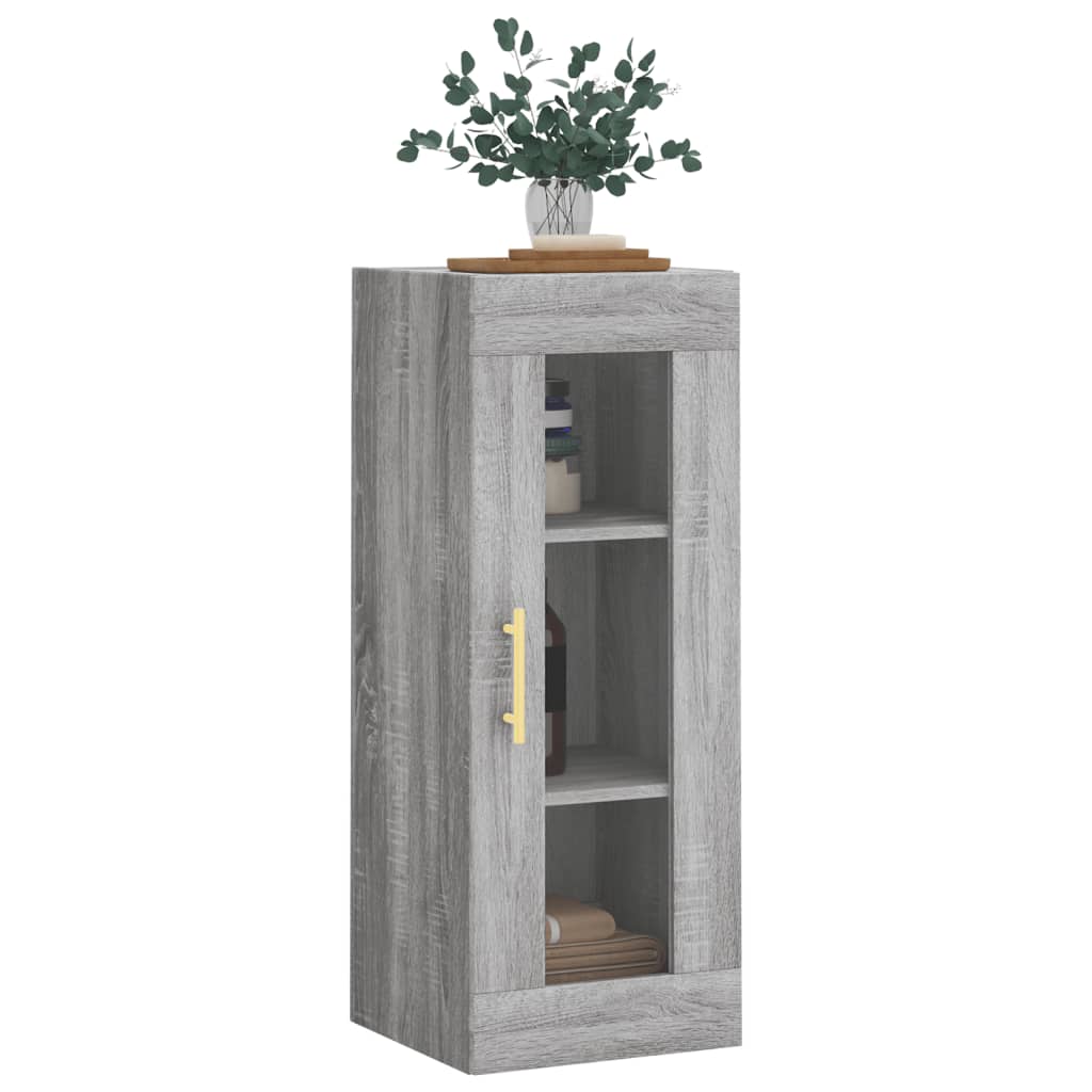 Wandschrank Grau Sonoma 34,5x34x90 cm - Pazzar.ch