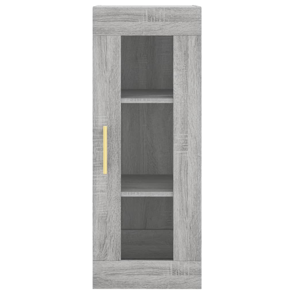 Wandschrank Grau Sonoma 34,5x34x90 cm - Pazzar.ch