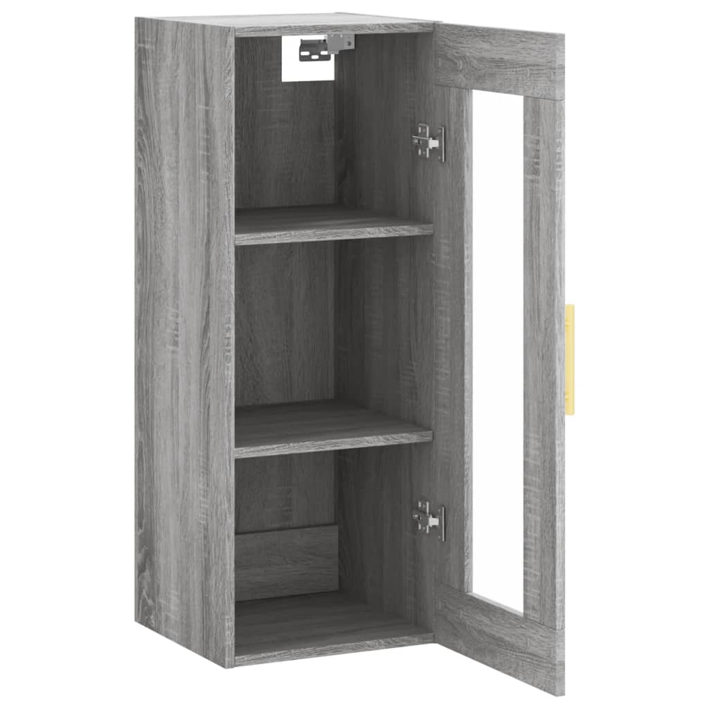 Wandschrank Grau Sonoma 34,5x34x90 cm - Pazzar.ch