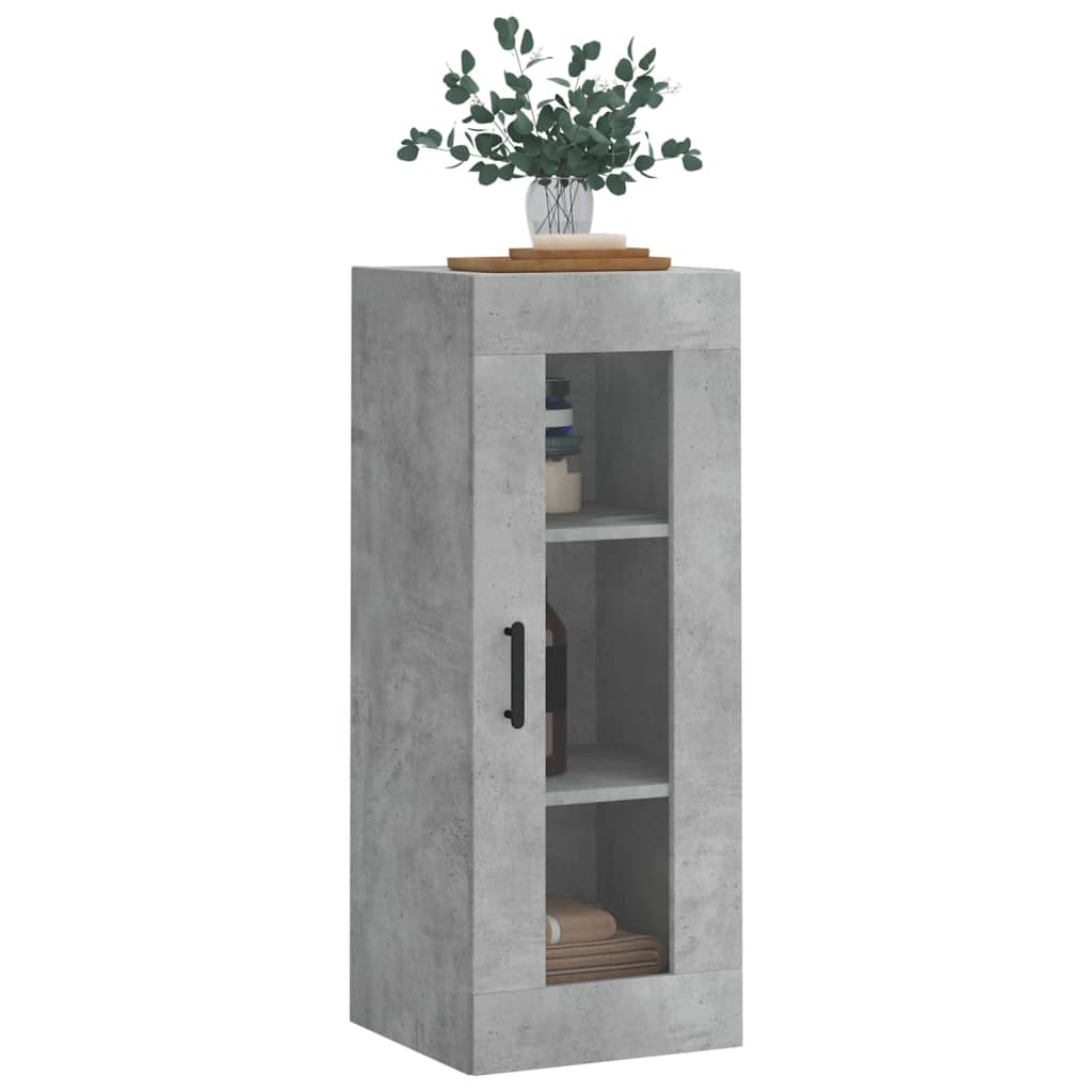 Wandschrank Betongrau 34,5x34x90 cm - Pazzar.ch