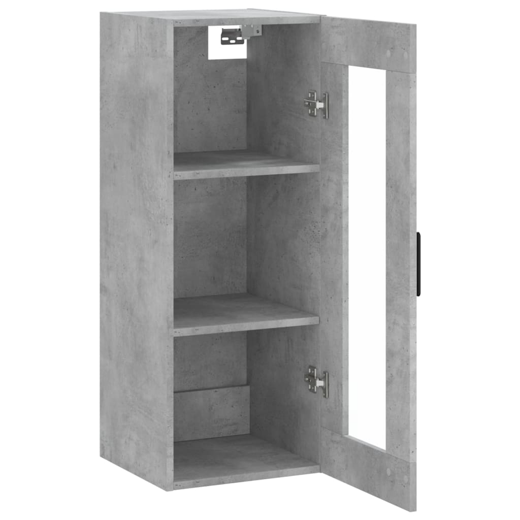 Wandschrank Betongrau 34,5x34x90 cm - Pazzar.ch