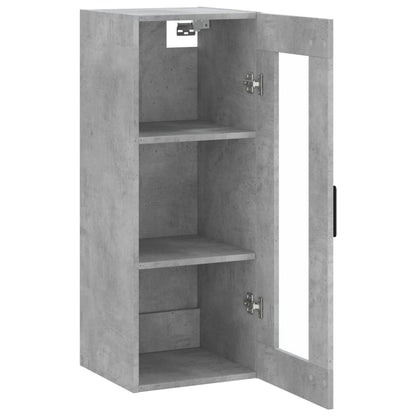 Wandschrank Betongrau 34,5x34x90 cm - Pazzar.ch