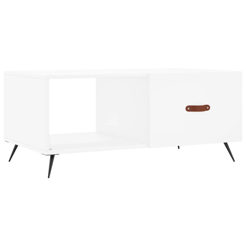 Couchtisch Weiß 90x50x40 cm Holzwerkstoff - Pazzar.ch