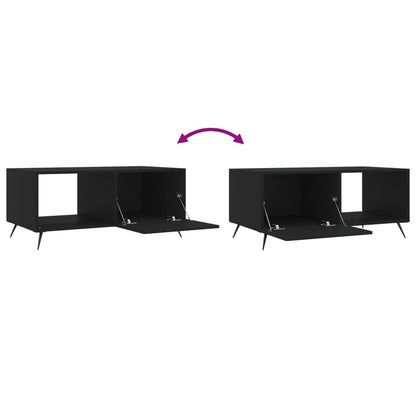 Couchtisch Schwarz 90x50x40 cm Holzwerkstoff - Pazzar.ch